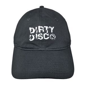 Dirty Disco Slideback Hat Black OSFA Adjustable 6 Panel AS Colour
